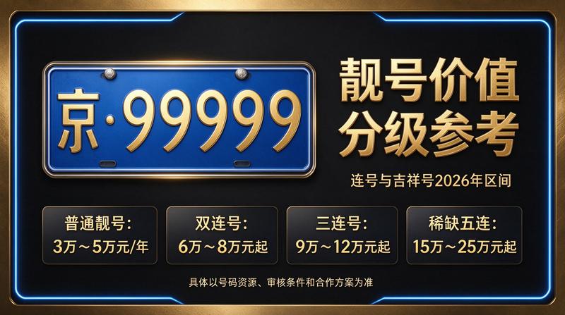 2026年京牌指标业务办理流程图